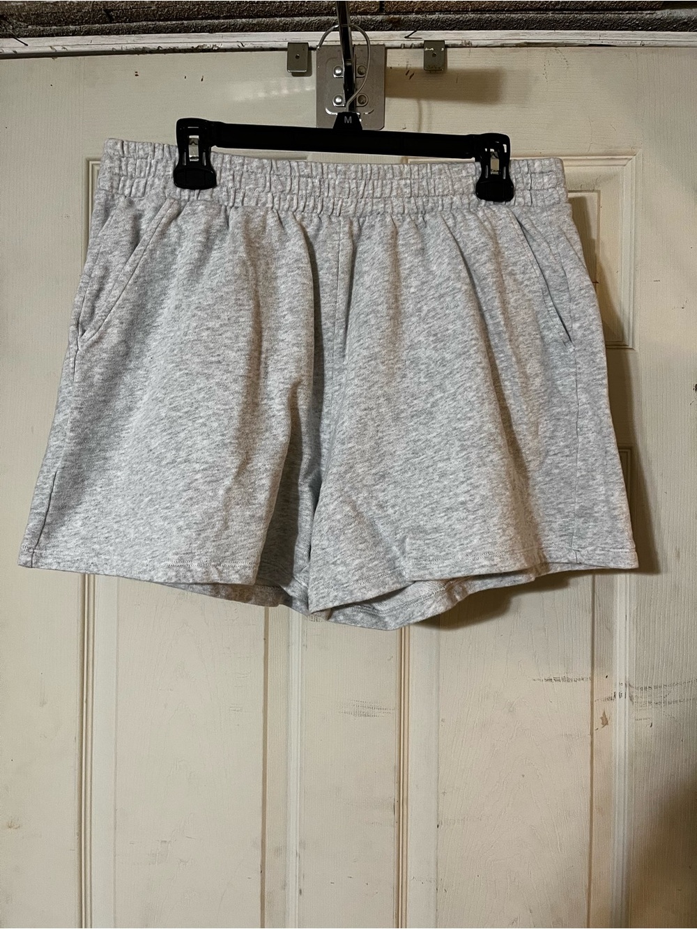 OLD NAVY Women's Heather Gray Lounge Shorts - SIZE L